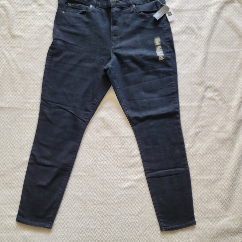 GAP TRUE SKINNY SUPER HIGH RISE JEANS